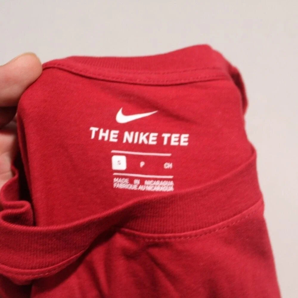 Nike Arizona Cardinals Men Red Long SleeveTee Shirt Size NWT Small
